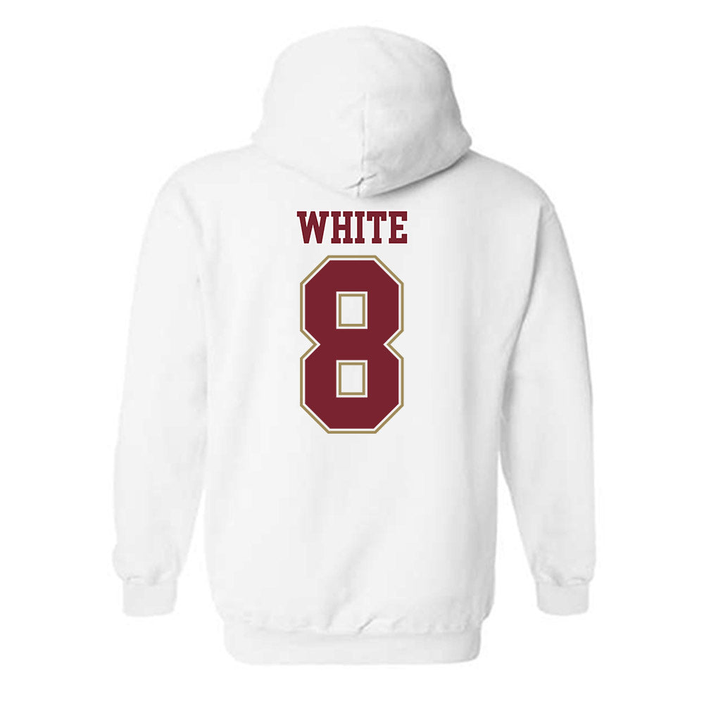 Charleston - NCAA Men's Soccer : Ezra White - Hooded Sweatshirt-1