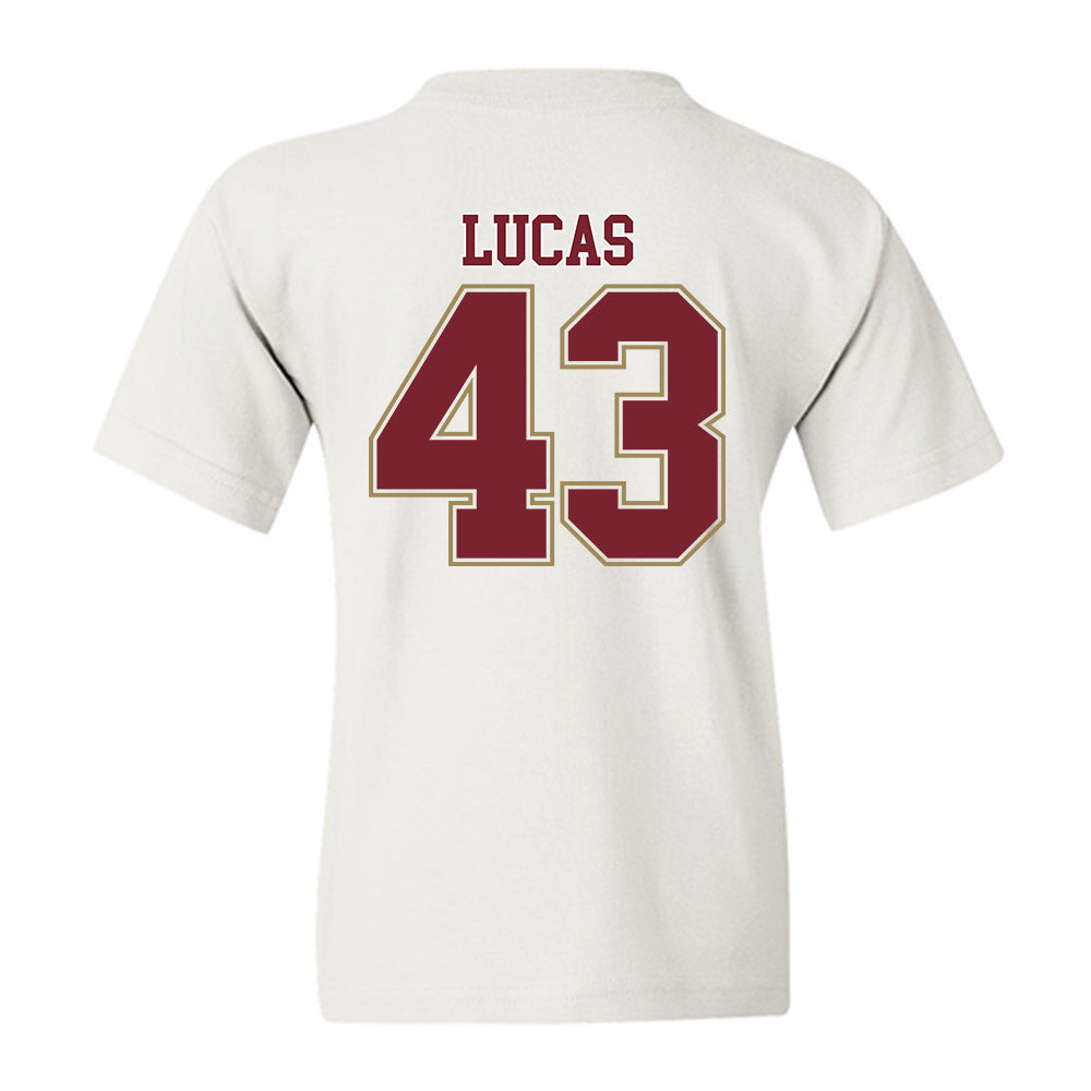 Charleston - NCAA Baseball : Asher Lucas - Youth T-Shirt-1
