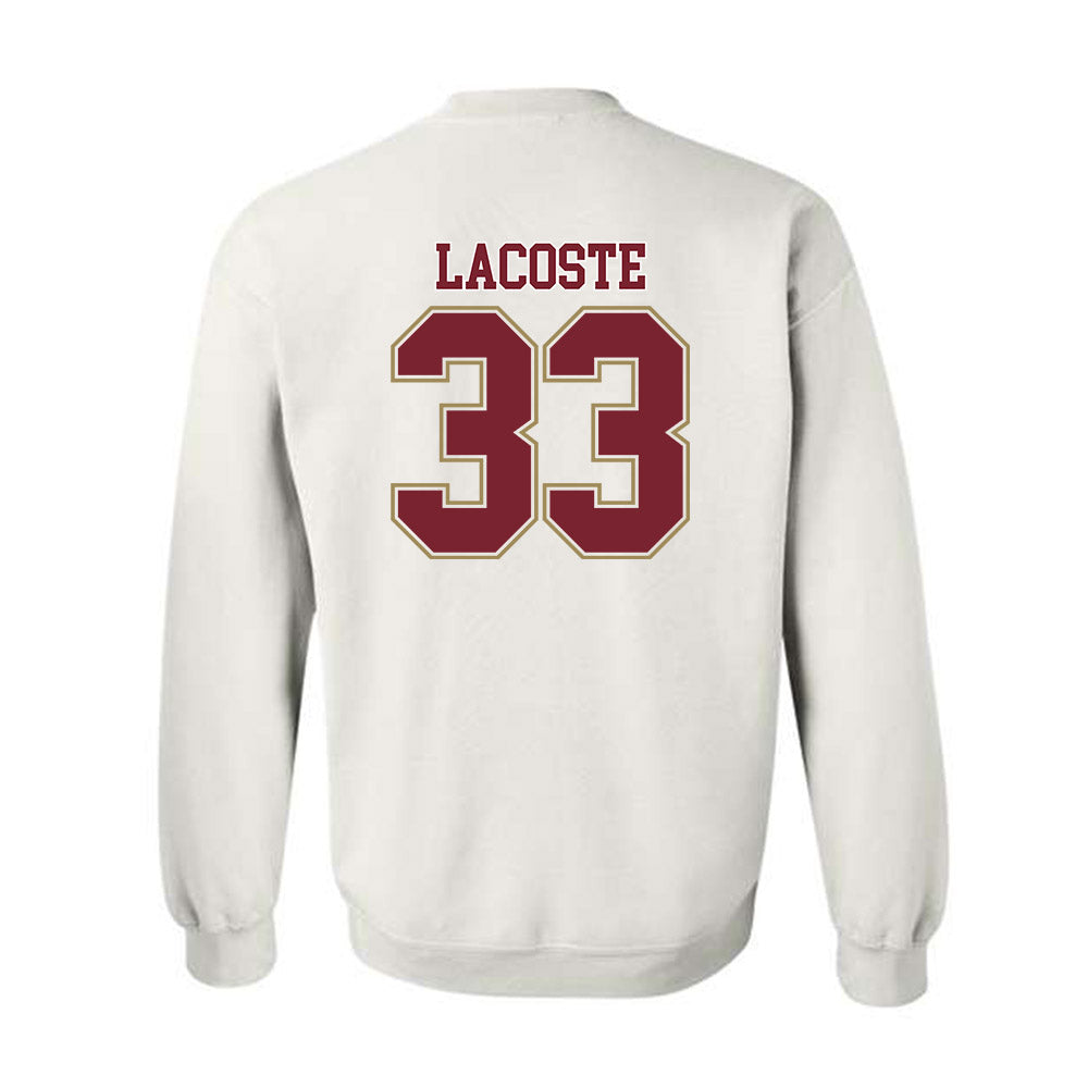 Charleston - NCAA Baseball : Alex LaCoste - Crewneck Sweatshirt-1