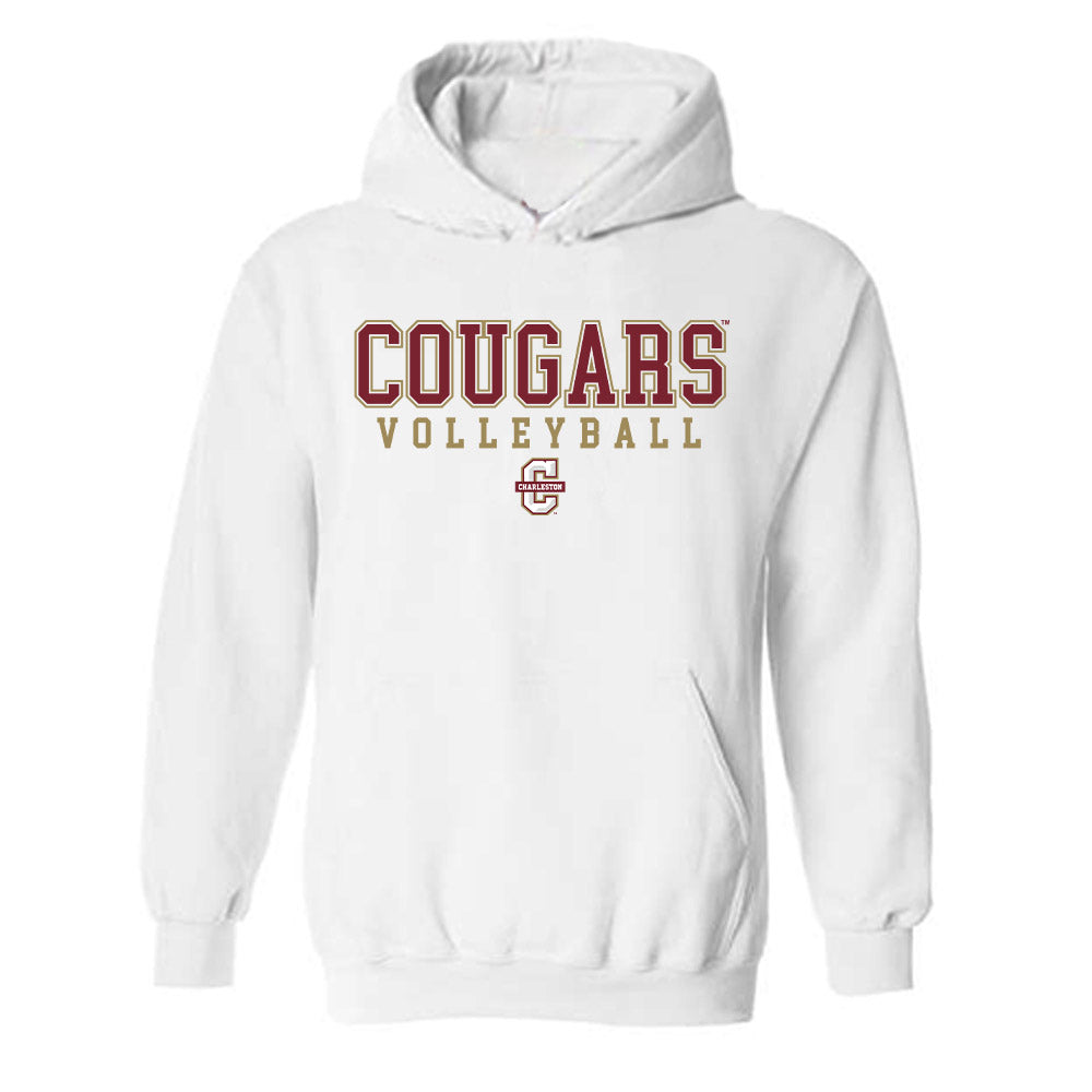 Charleston - NCAA Women's Volleyball : Emma Duffield - Hooded Sweatshirt-0