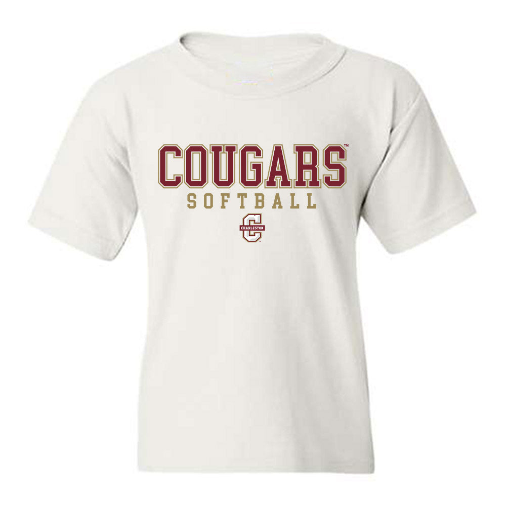 Charleston - NCAA Softball : Anna Hardee - Youth T-Shirt-0