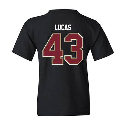 Charleston - NCAA Baseball : Asher Lucas - Youth T-Shirt-1