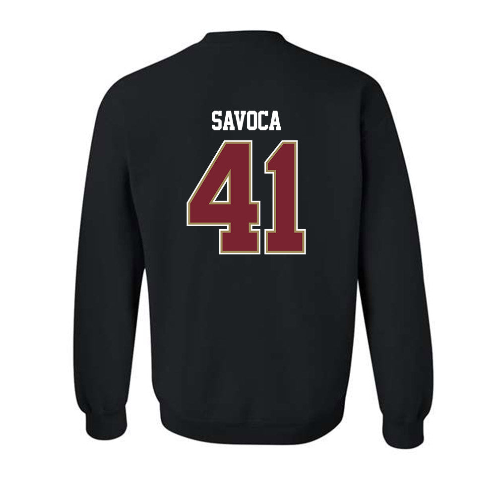 Charleston - NCAA Baseball : Geneo Savoca - Crewneck Sweatshirt-1
