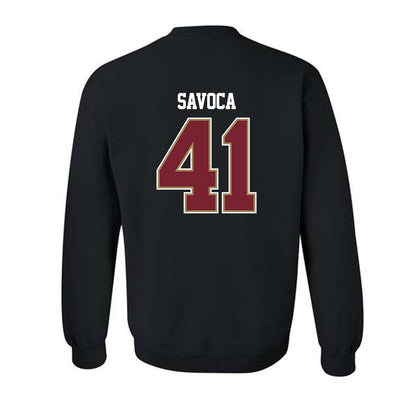 Charleston - NCAA Baseball : Geneo Savoca - Crewneck Sweatshirt-1