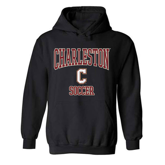 Charleston - NCAA Men's Soccer : Ezra White - Hooded Sweatshirt-0