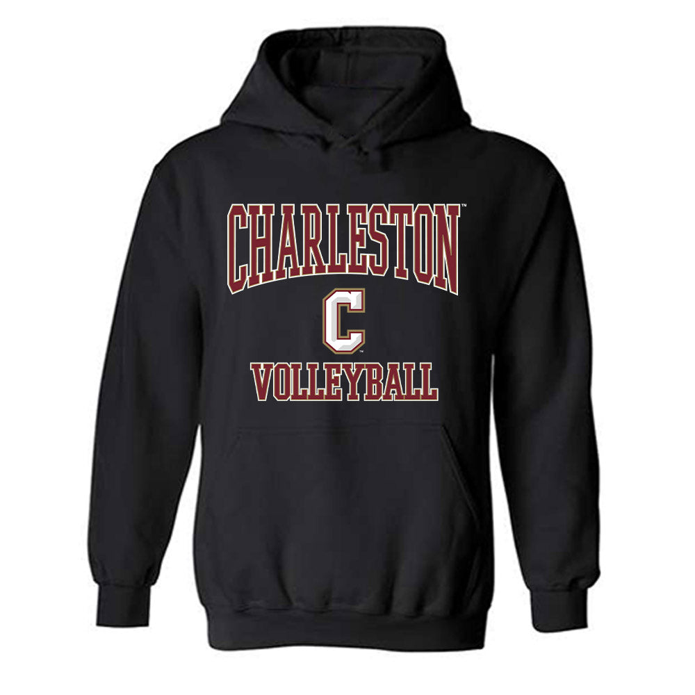 Charleston - NCAA Women's Volleyball : Cole Crews - Hooded Sweatshirt-0