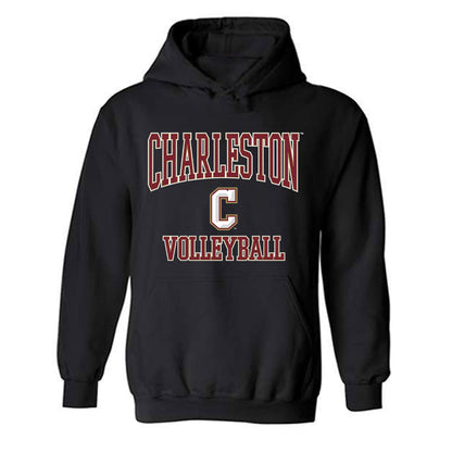 Charleston - NCAA Women's Volleyball : Cole Crews - Hooded Sweatshirt-0