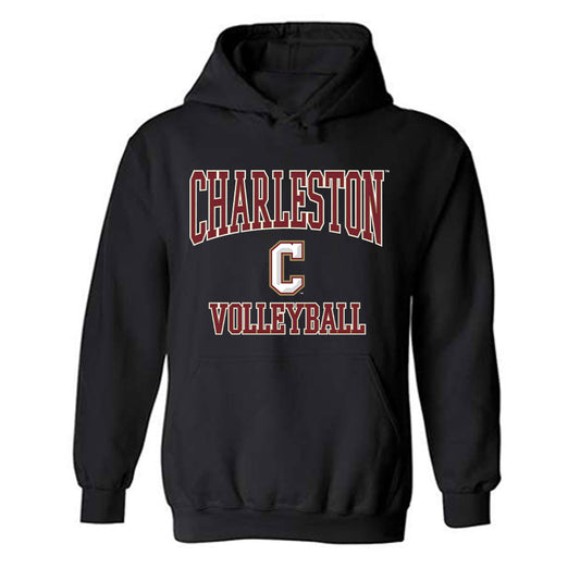 Charleston - NCAA Women's Volleyball : Cole Crews - Hooded Sweatshirt-0