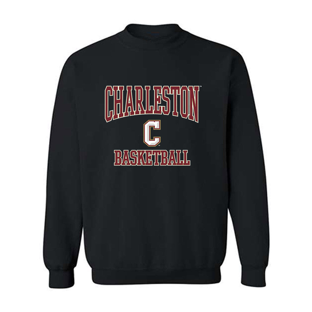 Charleston - NCAA Men's Basketball : Jaxon Prunty - Crewneck Sweatshirt-0