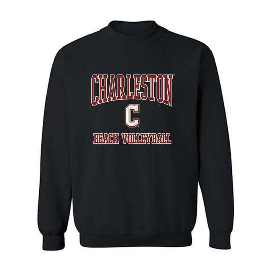 Charleston - NCAA Beach Volleyball : Liz Curry - Crewneck Sweatshirt-0