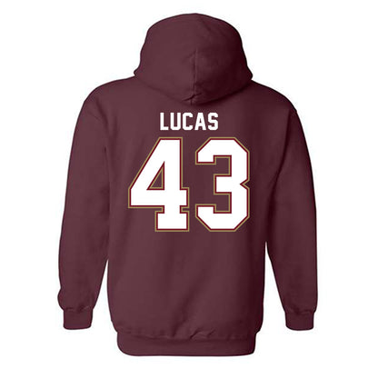 Charleston - NCAA Baseball : Asher Lucas - Hooded Sweatshirt-1