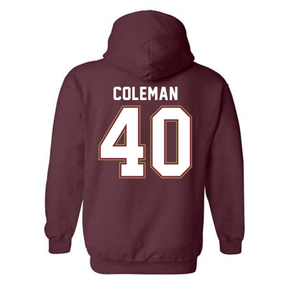 Charleston - NCAA Baseball : Walker Coleman - Hooded Sweatshirt-1
