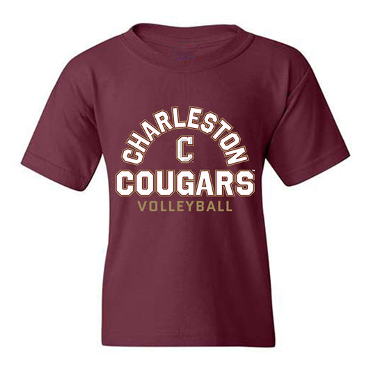 Charleston - NCAA Women's Volleyball : Isabella Sinacori - Youth T-Shirt-0
