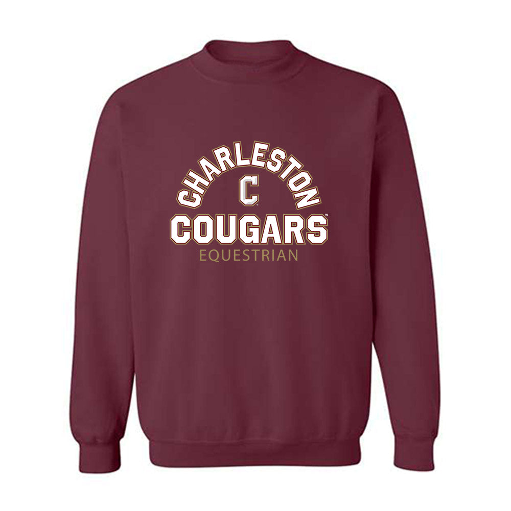 Charleston - NCAA Equestrian : Camryn Bell - Crewneck Sweatshirt-0