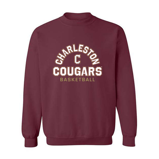 Charleston - NCAA Men's Basketball : Chol Machot - Crewneck Sweatshirt-0