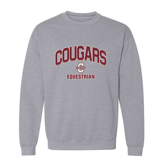 Charleston - NCAA Equestrian : Maddi Cardelli - Crewneck Sweatshirt-0