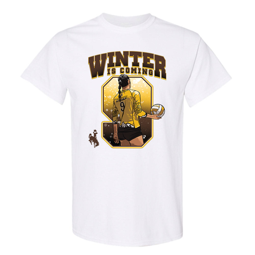 Wyoming - NCAA Women's Volleyball : Emma Winter - T-Shirt-0