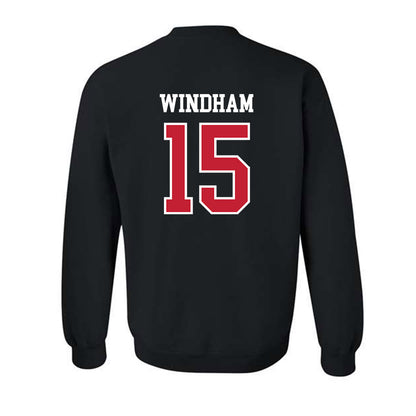 Northern Illinois - NCAA Football : Broderick Windham - Crewneck Sweatshirt-1