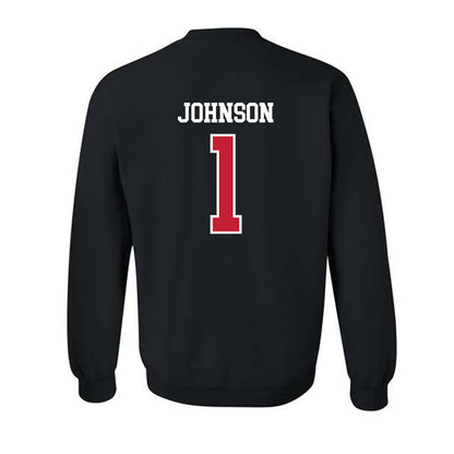 Northern Illinois - NCAA Football : Telly Johnson - Crewneck Sweatshirt-1