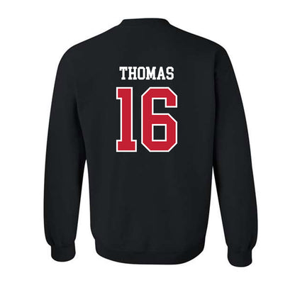 Northern Illinois - NCAA Football : Jay'shon Thomas - Crewneck Sweatshirt-1