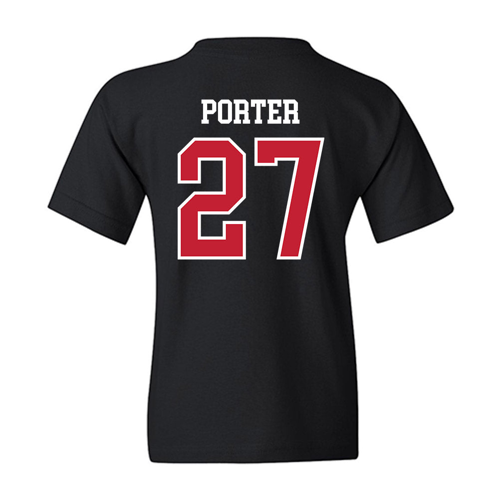 Northern Illinois - NCAA Football : Trey Porter - Youth T-Shirt-1