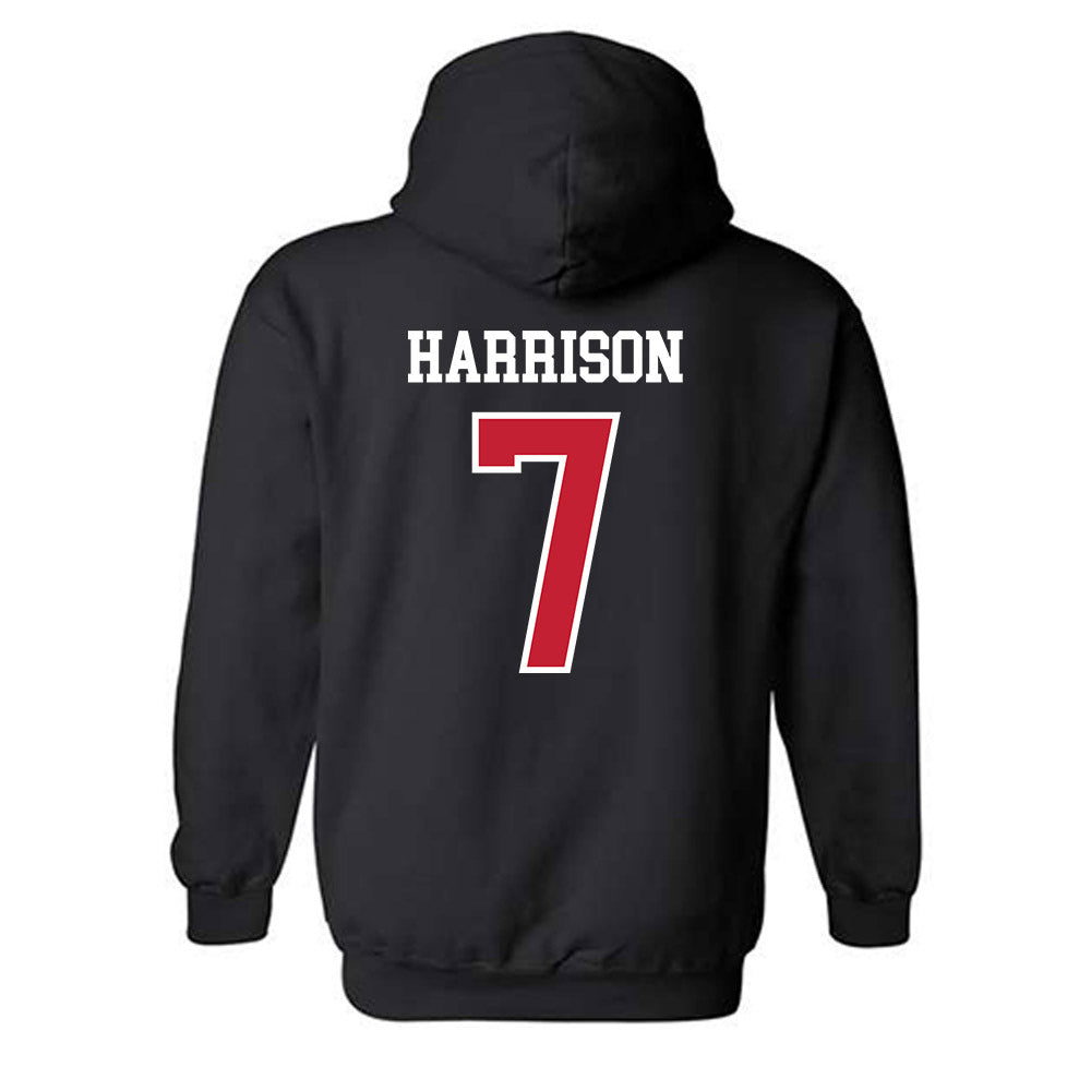 Northern Illinois - NCAA Football : Donte Harrison - Hooded Sweatshirt-1