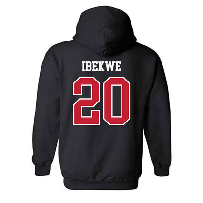 Northern Illinois - NCAA Football : Afy Ibekwe - Hooded Sweatshirt-1