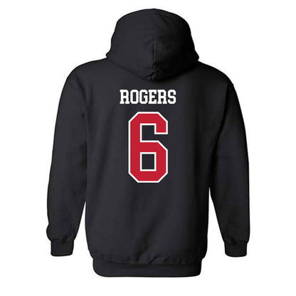 Northern Illinois - NCAA Football : Dearee Rogers - Hooded Sweatshirt-1