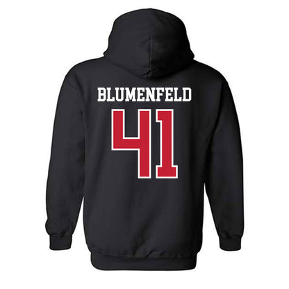Northern Illinois - NCAA Women's Basketball : Brooke Blumenfeld - Hooded Sweatshirt-1