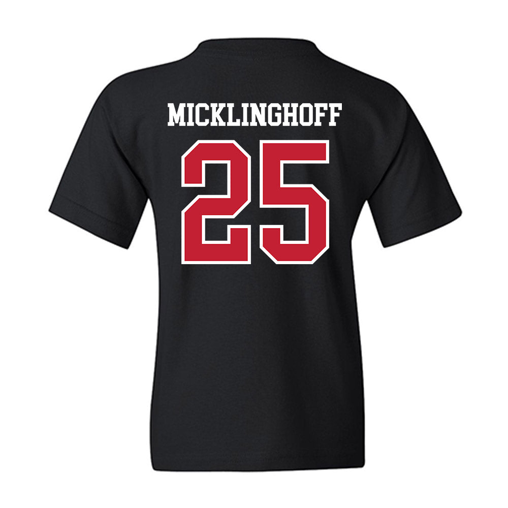 Northern Illinois - NCAA Baseball : Gavin Micklinghoff - Youth T-Shirt-1