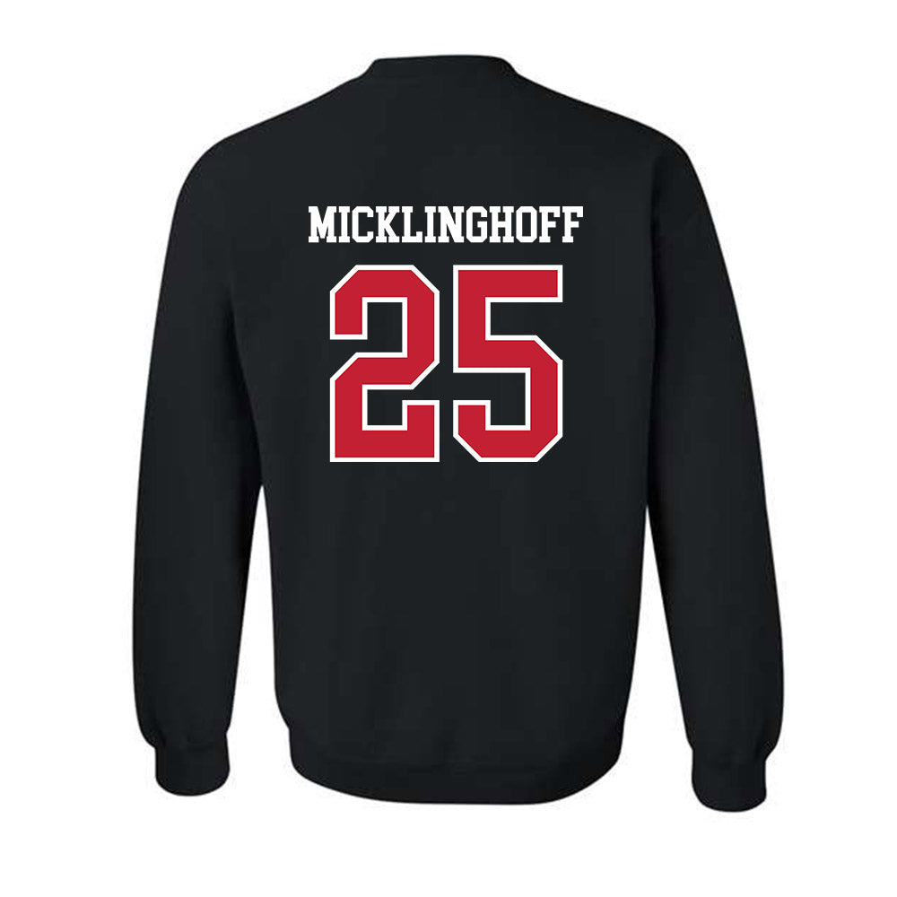 Northern Illinois - NCAA Baseball : Gavin Micklinghoff - Crewneck Sweatshirt-1