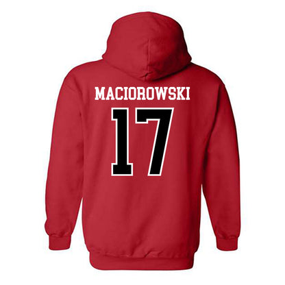 Northern Illinois - NCAA Football : Filip Maciorowski - Hooded Sweatshirt-1