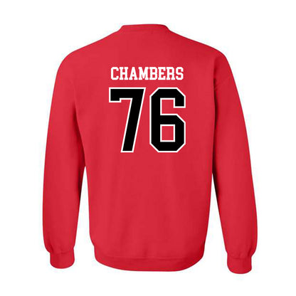 Northern Illinois - NCAA Football : Tyler Chambers - Crewneck Sweatshirt-1