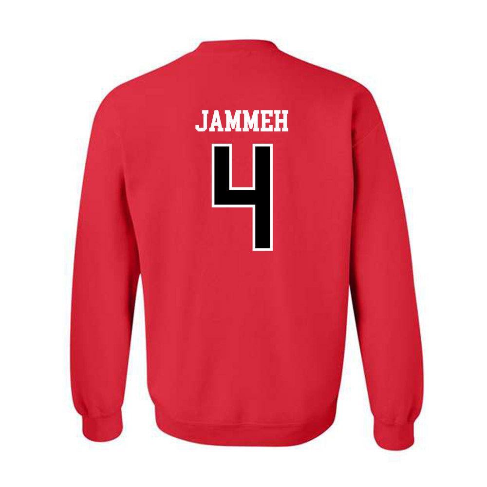Northern Illinois - NCAA Football : Mo Jammeh - Crewneck Sweatshirt-1