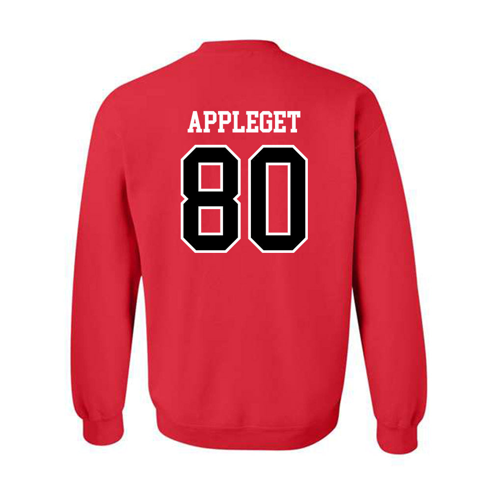 Northern Illinois - NCAA Football : Jake Appleget - Crewneck Sweatshirt-1