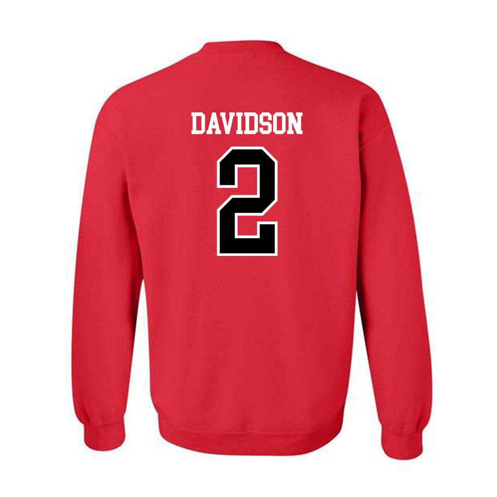Northern Illinois - NCAA Football : Brady Davidson - Crewneck Sweatshirt-1