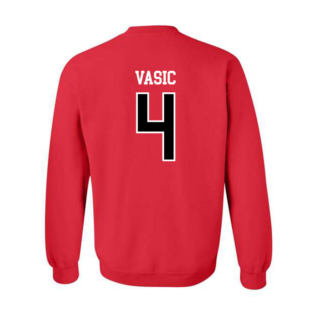Northern Illinois - NCAA Men's Soccer : Luka Vasic - Crewneck Sweatshirt-1