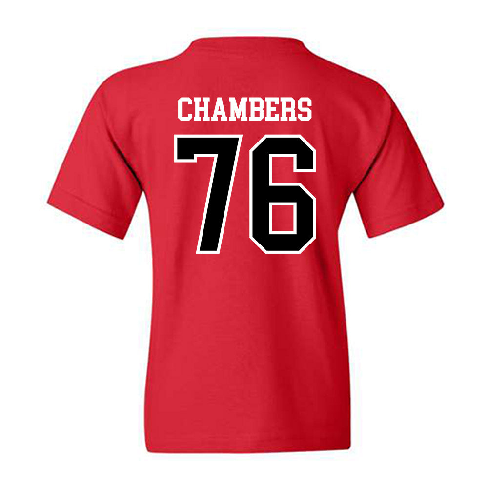 Northern Illinois - NCAA Football : Tyler Chambers - Youth T-Shirt-1