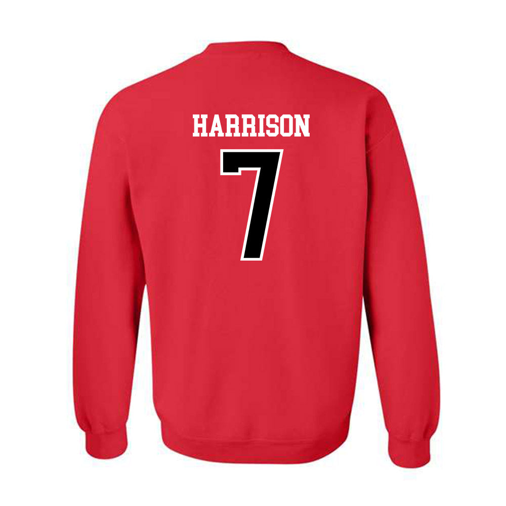 Northern Illinois - NCAA Football : Donte Harrison - Crewneck Sweatshirt-1