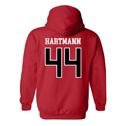 Northern Illinois - NCAA Baseball : Kyle Hartmann - Hooded Sweatshirt-1