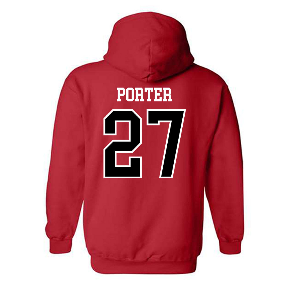 Northern Illinois - NCAA Football : Trey Porter - Hooded Sweatshirt-1