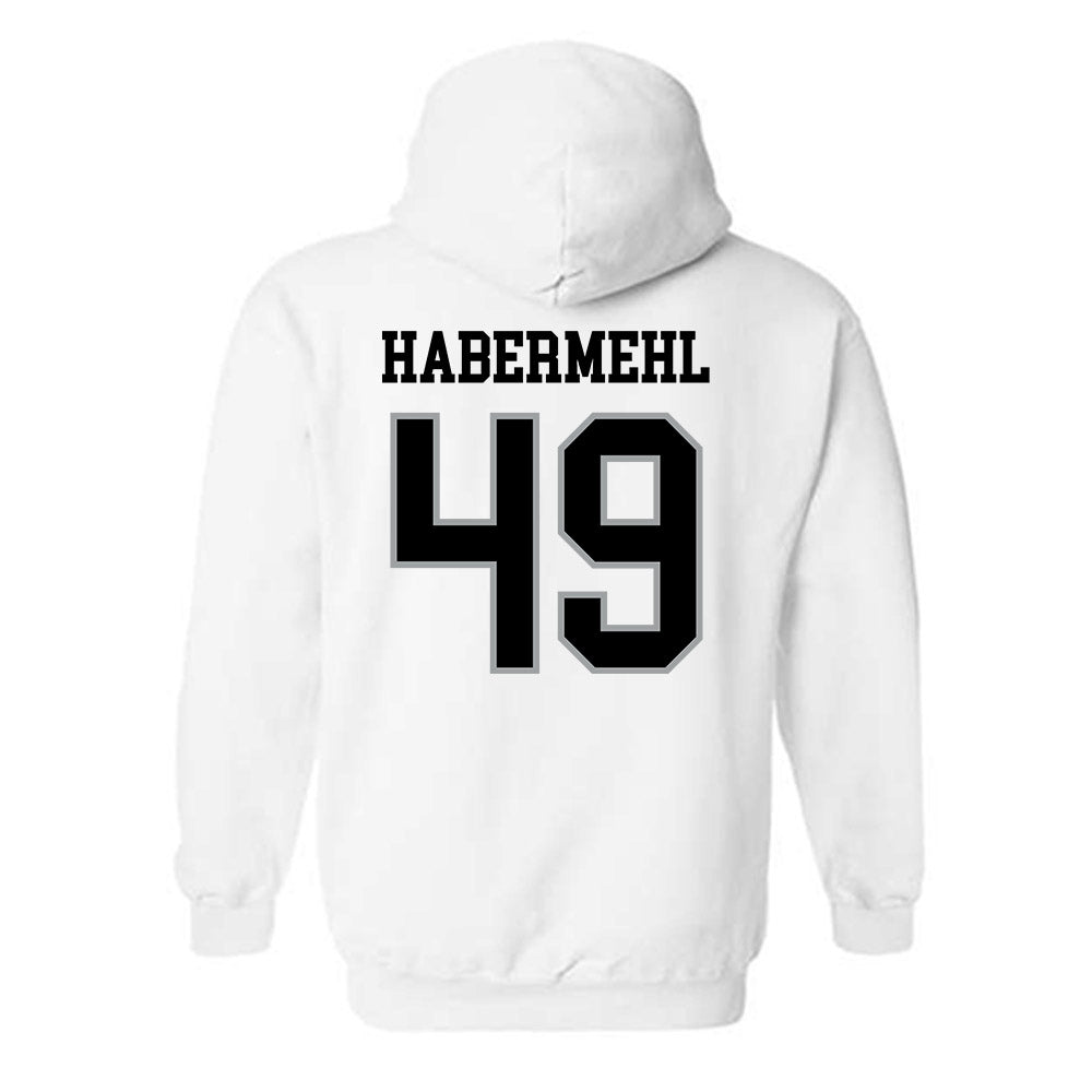 Northern Illinois - NCAA Football : Devin Habermehl - Classic Shersey Hooded Sweatshirt-1