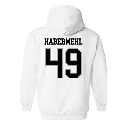 Northern Illinois - NCAA Football : Devin Habermehl - Classic Shersey Hooded Sweatshirt-1