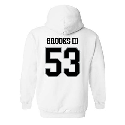 Northern Illinois - NCAA Football : Charles Brooks III - Classic Shersey Hooded Sweatshirt-1