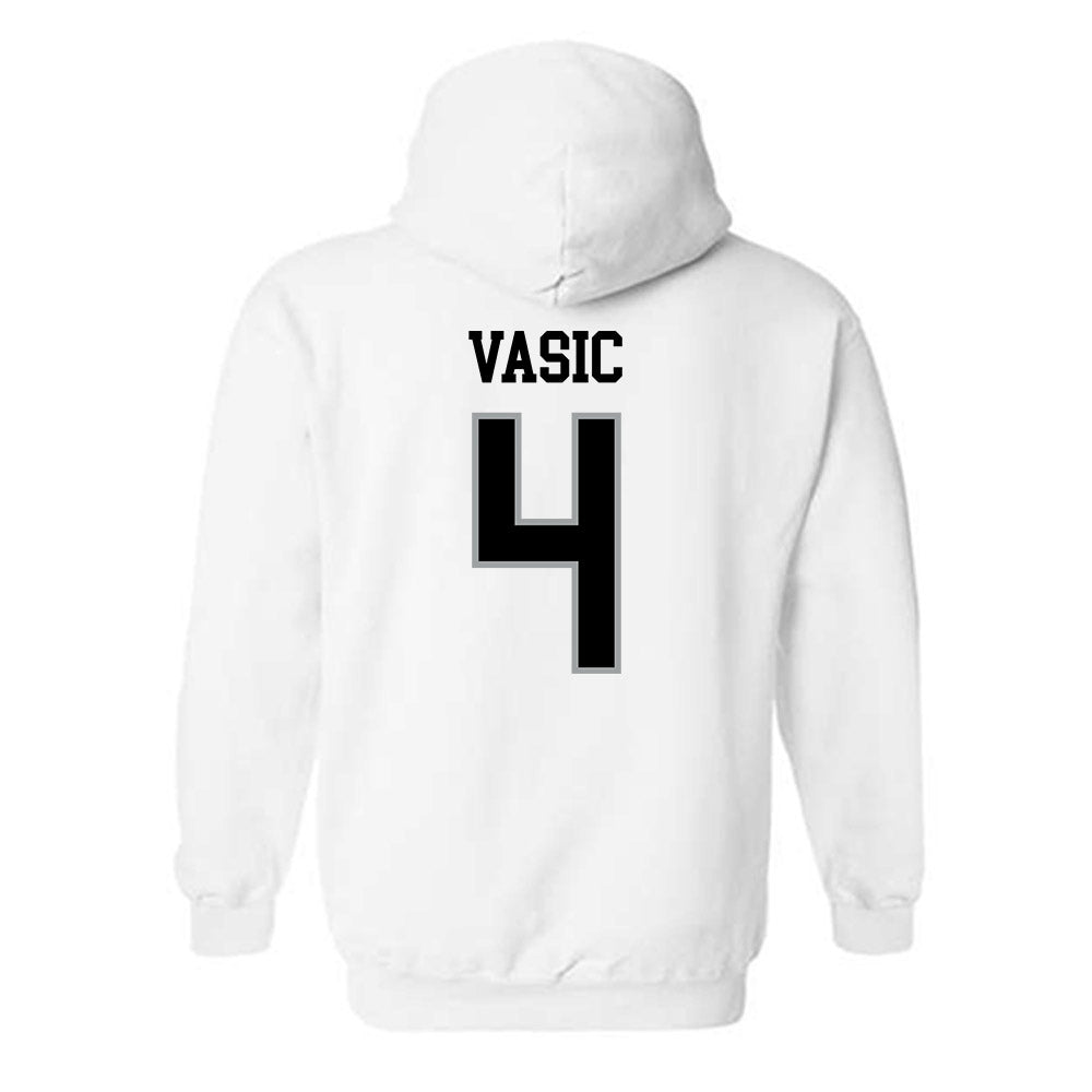 Northern Illinois - NCAA Men's Soccer : Luka Vasic - Classic Shersey Hooded Sweatshirt-1