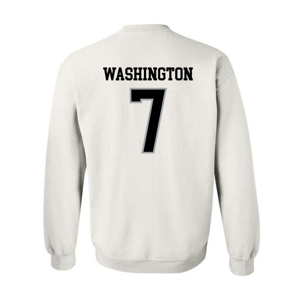 Northern Illinois - NCAA Men's Basketball : Hassan Washington - Classic Shersey Crewneck Sweatshirt-1