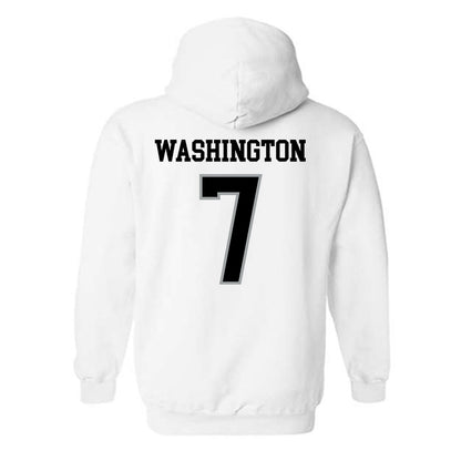 Northern Illinois - NCAA Men's Basketball : Hassan Washington - Classic Shersey Hooded Sweatshirt-1