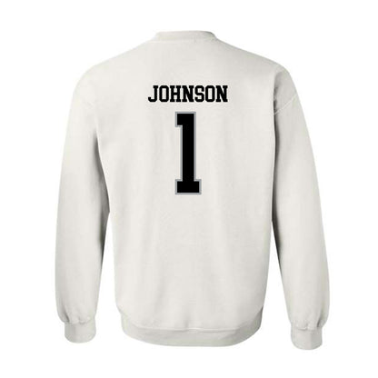 Northern Illinois - NCAA Football : Telly Johnson - Classic Shersey Crewneck Sweatshirt-1