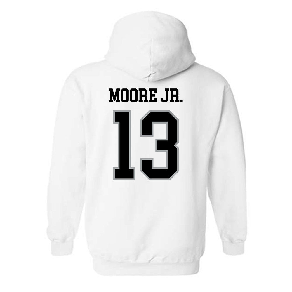Northern Illinois - NCAA Football : Ivan Moore Jr. - Classic Shersey Hooded Sweatshirt-1
