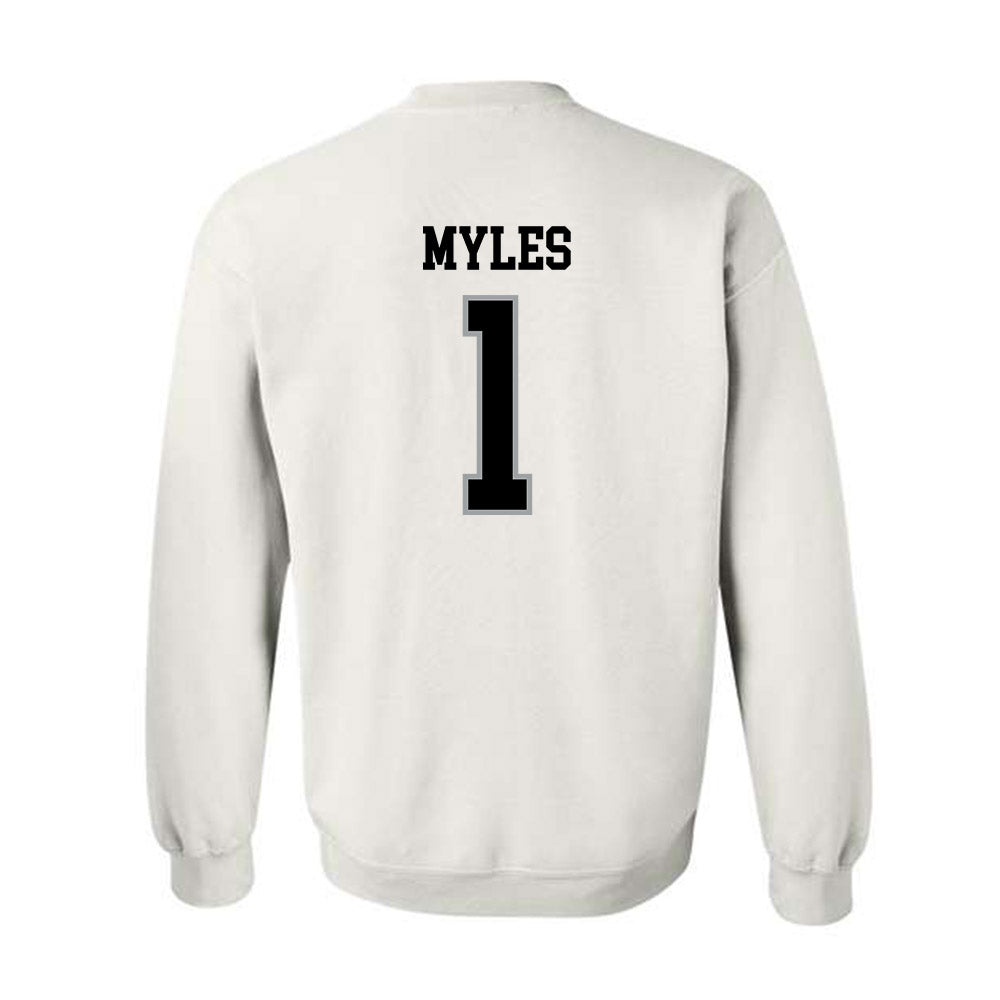 Northern Illinois - NCAA Football : Ty Myles - Classic Shersey Crewneck Sweatshirt-1